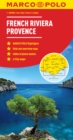 French Riviera, Provence Marco Polo Map - Book