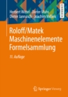 Roloff/Matek Maschinenelemente Formelsammlung - eBook