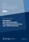 Strategien der internationalen Produktstandardisierung und -differenzierung - eBook