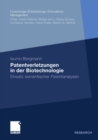 Patentverletzungen in der Biotechnologie : Einsatz semantischer Patentanalysen - eBook