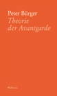 Theorie der Avantgarde - eBook