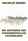 Die Aufgaben der experimentellen Psychologie - eBook