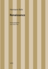 Hermann Bahr / Renaissance : Kritische Schriften in Einzelausgaben - eBook
