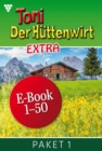 E-Book 1-50 : Toni der Huttenwirt Extra Paket 1 - Heimatroman - eBook