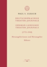 Deutschsprachige Theater-Journale / German-Language Theater Journals (1772-1918) : Herausgeberinnen und Herausgeber / Editors - eBook