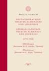 Deutschsprachige Theater-Almanache und -Journale: Abbildungen (Personen, Stucke, Theater) / German-language Theater Almanacs and Journals: Illustrations (Persons, Plays, Theaters) (1772-1918) : Band 2 - eBook