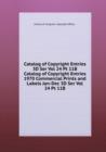 Catalog of Copyright Entries 3D Ser Vol 24 Pt 11B - Book