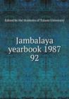 Jambalaya yearbook 1987 - Book