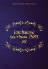 Jambalaya yearbook 1983 - Book