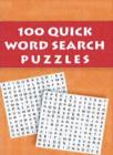 100 Quick Word Search Puzzles - Book