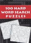100 Hard Word Search Puzzles - Book