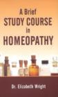 Brief Study Course in Homoeopathy - Book