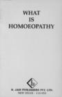 What is Homoeopathy - Book