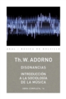 Disonancias / Introduccion a la sociologia de la musica - eBook