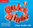 Quick Minds Level 2 Class Audio CDs Spanish Edition - Book