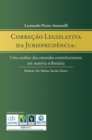 Correcao legislativa da jurisprudencia - eBook