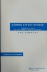 School Effectiveness - Book
