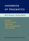 Handbook of Pragmatics : 26th Annual Installment - eBook