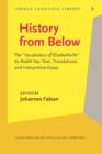 History from Below : The "Vocabulary of Elisabethville" by Andre Yav: Text, Translations and Interpretive Essay - eBook