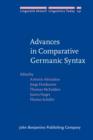Advances in Comparative Germanic Syntax - eBook