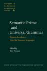 Semantic Primes and Universal Grammar : Empirical evidence from the Romance languages - eBook