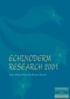 Echinoderm Research 2001 - Book