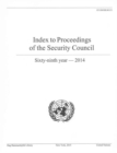 Index to proceedings of the Security Council : sixty-ninth year - 2014 - Book