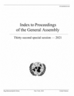 Index to proceedings of the General Assembly : thirty-second  special session - 2021 - Book