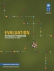 Evaluation of disability inclusive development at UNDP - Book