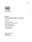 Report of the Human Rights Committee : Vol. 1: Ninety-first session (15 October-2 November 2007); ninety-second session; ninety-third session - Book