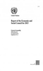 Report of the Economic and Social Council for 2015 - Book