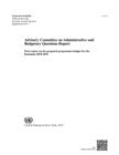 Advisory Committee on Administrative and Budgetary Questions : first report on the proposed programme budget for the biennium 2018-2019 - Book
