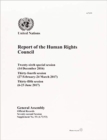Report of the Human Rights Council : twenty-sixth special session (14 December 2016), thirty-fourth (27 February-24 March 2017) and thirty-fifth sessions (6-23 June 2017) - Book