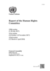 Report of the Human Rights Committee : 120th session (3-28 July 2017); 121st session (16 October-10 November 2017); 122nd session (12 March-6 April 2018) - Book