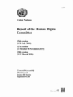 Report of the Human Rights Committee : 126th session (1-26 July 2019); 127th session (14 October-8 November 2019); 128th session (2-27 March 2020) - Book