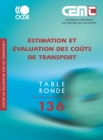 Tables Rondes CEMT Estimation et evaluation des couts de transport - eBook