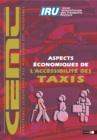 Aspects economiques de l'accessibilite des taxis - eBook