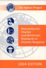 The Sphere Handbook English : Humanitarian Charter and Minimum Standards in Disaster Response - Book