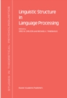 Linguistic Structure in Language Processing - eBook