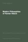 Modern Philosophies of Human Nature : Their Emergence from Christian Thought - eBook