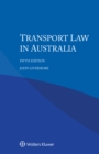Transport Law in Australia - eBook