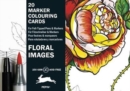 Floral Images : Marker Colouring Cards Book - Book
