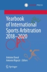 Yearbook of International Sports Arbitration 2018-2020 - Book