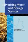 Privatizing Water and Sewage Services - Book