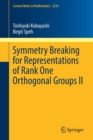Symmetry Breaking for Representations of Rank One Orthogonal Groups II - Book