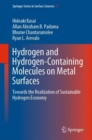 Hydrogen and Hydrogen-Containing Molecules on Metal Surfaces : Towards the Realization of Sustainable Hydrogen Economy - eBook