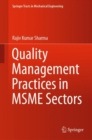 Quality Management Practices in MSME Sectors - eBook