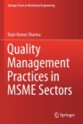 Quality Management Practices in MSME Sectors - Book