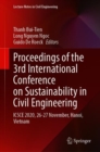 Proceedings of the 3rd International Conference on Sustainability in Civil Engineering : ICSCE 2020, 26-27 November, Hanoi, Vietnam - Book