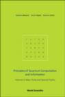 Principles Of Quantum Computation And Information - Volume Ii: Basic Tools And Special Topics - Book